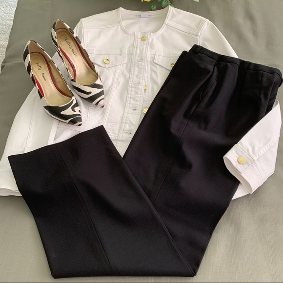 Talbots Pants - ❤️❤️ HP ❤️❤️ Talbots black high waist dress trousers.  Size 2P.